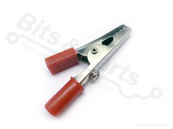 Crocodile clip red